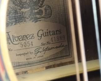 Alvarez guitar. 12 string.
