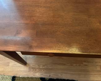 $50.00; Computer  Desk all wood drawer pulls out for keyboard (a little worn spot)