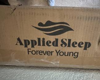 $295.00; Put together but never used.  Full Sized Adjustable Bed Frame with  Head and Foot Incline, lighting and usb ports