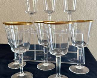 $45.00 - Lenox External 7” Stem Glasses - 8 ct