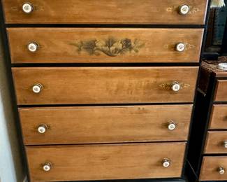$125.00 - Tall Chest Dresser - Lambert Hitchcock Brand