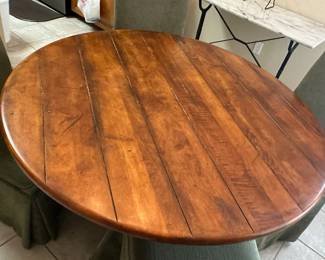 $250.00  for set - Dining Table($195 table only) and 4 Chairs ($80 chairs only) beautiful set 