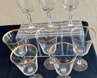 $45.00 - Lenox External 7” Stem Glasses - 8 ct