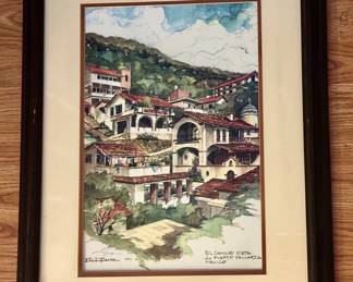 $50.00; Bill D Baker 24x18 framed