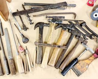 Large selection of hand and outdoor tools