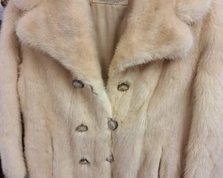Vintage ladies' items. Fur coat "As Is"