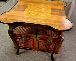Antique game table