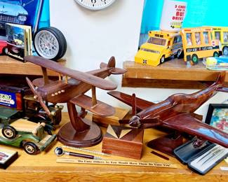 Wood airplanes