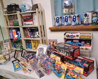 Much, much collectible sports related items