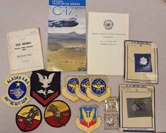 Military patches and related items
