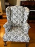 Antique wing chair