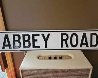 Metal Sign, Abbey Road