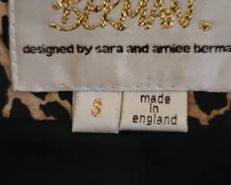 Women's, Jacket, Size S, Sara Berman, Made in England