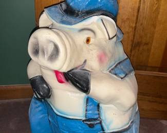 Vintage,  plaster pig