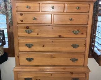 Highboy, chest of drawers,  Ducks Umlimited By Kincaid furniture