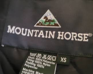 Mountain Horse, Womens Jacket, Size XS