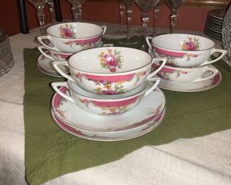 Rosenthal, 15pc , soup bowls.  Kings Rose 
