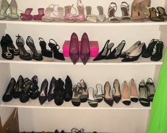 Women's shoes, designer shoes, high end shoes. Size  7-8. 