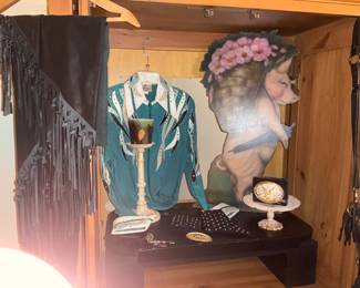 Women's clothing, show horse western wear. Authentic Ranch wear blouse