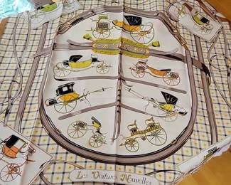 Vintage, Silk Scarf,  Women's fashion, women's designer, Hermes