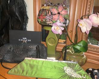 Mary Frances purse, White House Black Market,  Inge Christopher