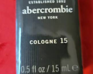 Abercrombie Cologne 15,  NIB, Sealed box