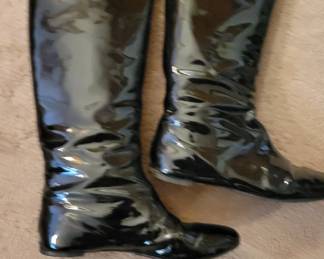 YSL, Yves Saint Laurent, Patent leather boots, size 7