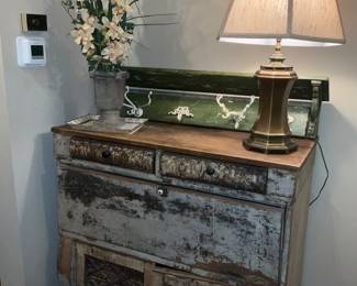 Drop front desk,  antique, primitives