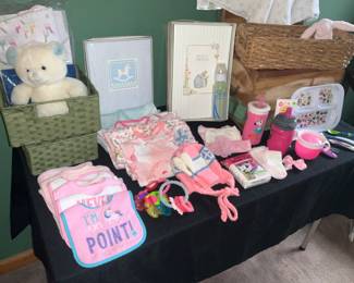 2T, outfits, bibs, toddler supplies 