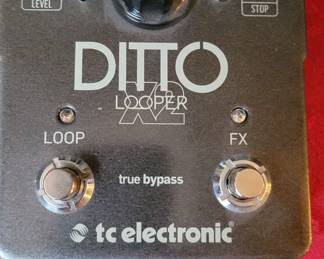 Guitar, Equipment, Ditto, LooperX2, TC Electronic