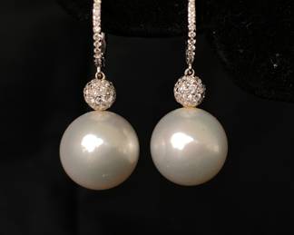 Pearl & Diamond Necklace