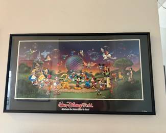 Walt Disney celebrate the future hand-in-hand poster