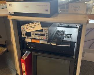 In his retirement, Dr. Plath explored making documentaries and we are selling all of his equipment
- many vintage cameras and gear!
Including here Epson Perfection V750 Pro scanner, Sony DVCAM DSR-45 professional recorder