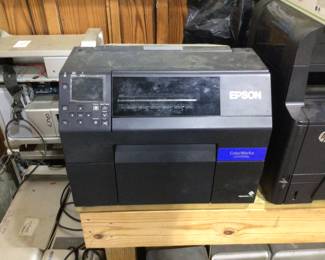 Epson color works 6500au color label printer