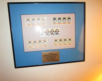 Beatles stamp collection