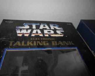 Star Wars talking bank in the box