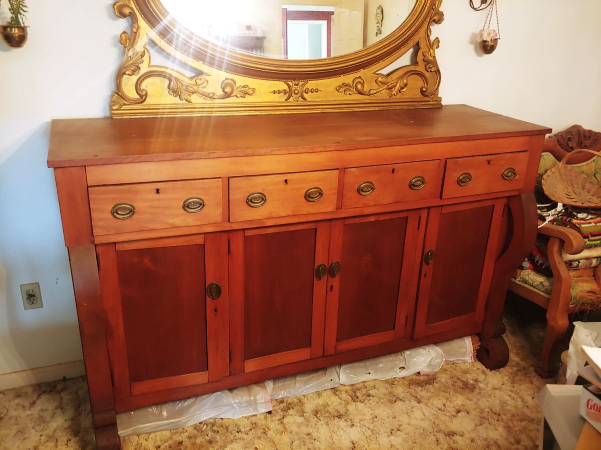 Mid 1800's cherry sideboard