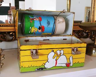 Snoopy Lunchbox with Thermos
