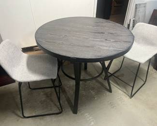 42 inch Counter height table with 2 chairs