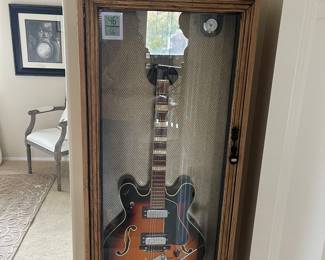 Guitars! Seriously - this one is $3000 1966-67 Hofner Sunburst in case