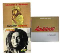 Bob Marley & The Wailers Deluxe Edition Music CDs - 2002 Rastaman Vibration, 2001 Exodus and 2013 Kaya - All 2 Disc Sets Produced By Tuff Gong
