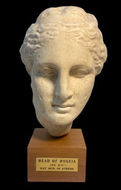Head of Hygeia 360 BC Replica Bust of National Museum of Athens
