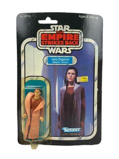 RARE UNOPENED 1980 Kenner STAR WARS Leia Organa(Bespin Gown) The Empire Strikes Back Action Figure
