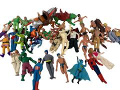 Vintage 1970-80s 6-8 Inch Action Figures, Mego Corp, Remco, Mattel, Batman, Spiderman, Superman, He-Man Masters of The Universe, Captain America, The Riddler and More!
