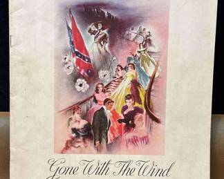 1939 Gone With The Wind Movie Program