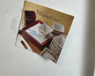 4Pampered Chef Simple Additions Square Serving Plates