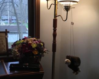 Mid century hobnob pull lamp