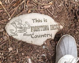 Fighting Irish yard stone