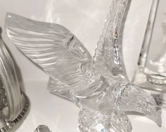 Waterford Crystal Fred Curtis Eagle Sculpture