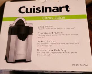 Citrus juicer new in box